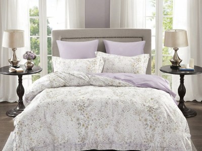 Комплект постельного белья Евро, сатин с лазерной печатью 2356-6