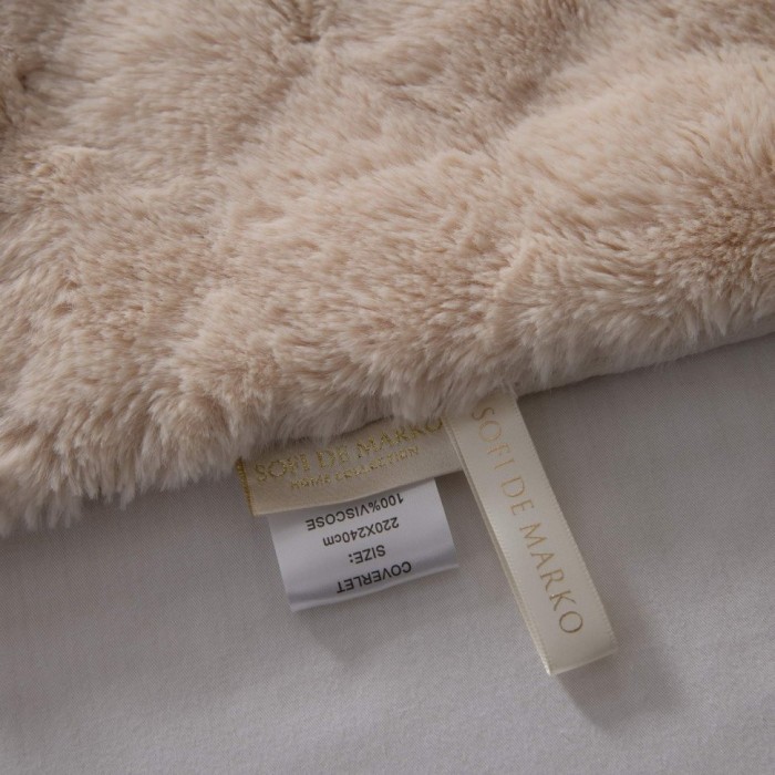 Бернард (крем) Покрывало 160х220