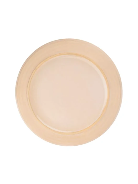 Глиняный набор персональных тарелок Arya Stoneware 4 ед Желтый