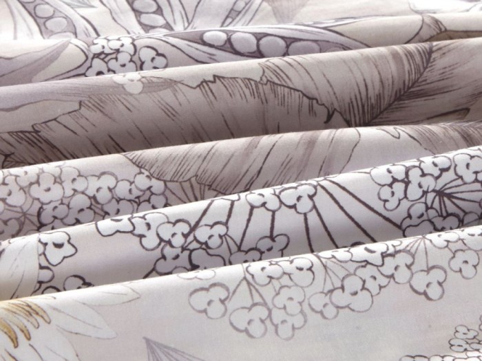 Комплект постельного белья Семейный, сатин с лазерной печатью 2379-7