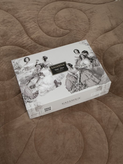 Комплекты для сна Ирис (капучино латте жемчуг) ABC Egypt Cotton Tencel Евро
