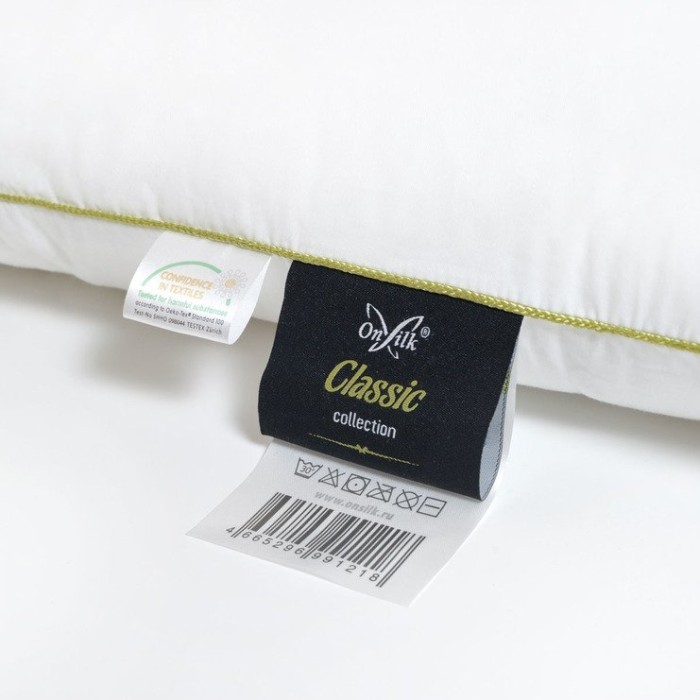 Шелковая подушка "Classic"      L-средняя плюс/мягкая 70х70