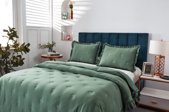 Ребека (малахит) Покрывало 220х240