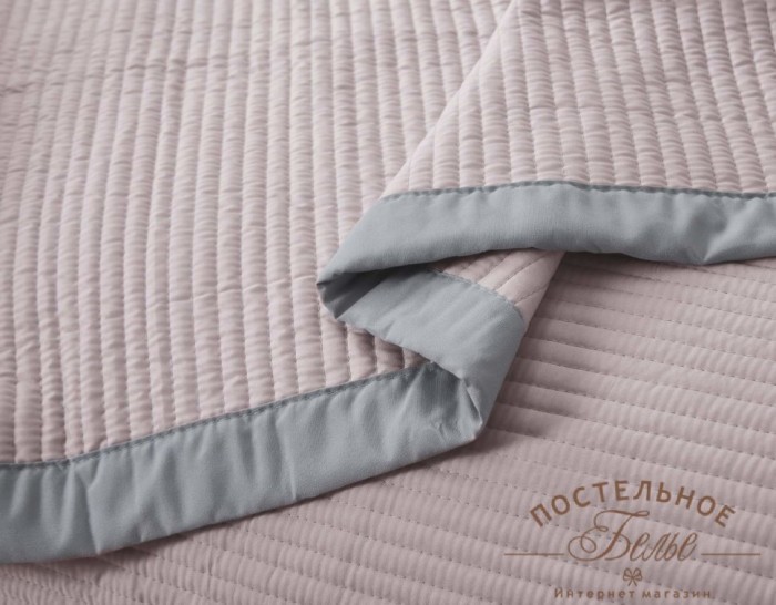 Марисоль покрывало пепельно-розовое 160х220