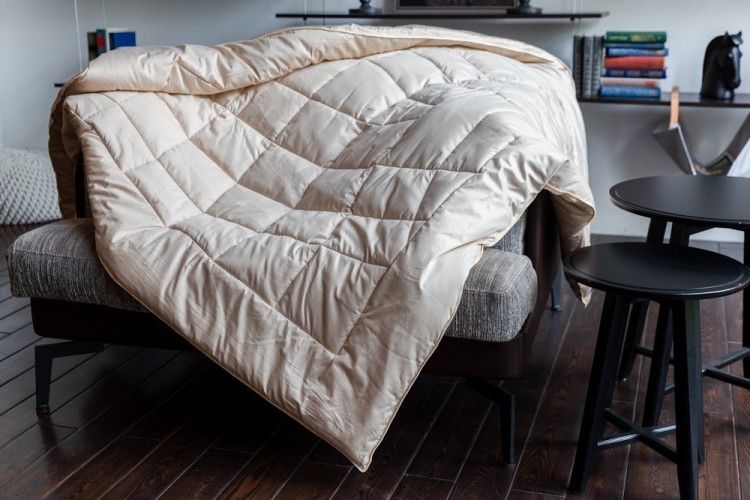 Одеяло ALMOND WOOL GRASS теплое 150х200