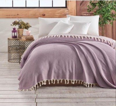 Покрывало NAZBONC цвет сиреневый 200 х 220 см