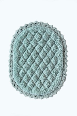 Florence (ментол) Набор ков. для ванной кружевной 60х100 и 50х70