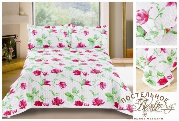Покрывала софткоттон PMP-13 евро 230х250 2 наволочки 50х70