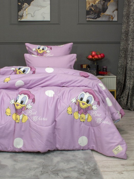 Комплекты для сна Дональд (жемчуг лиловый) Полуторный