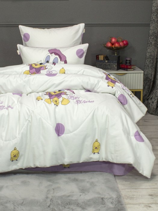 Комплекты для сна Дональд (жемчуг лиловый) Полуторный