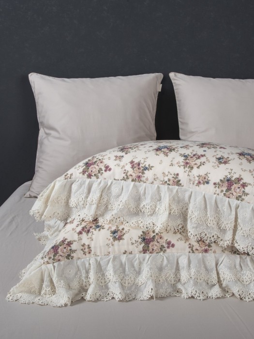 Комплекты для сна Linen Satin Фиделия (натуральный бежевый) Евро