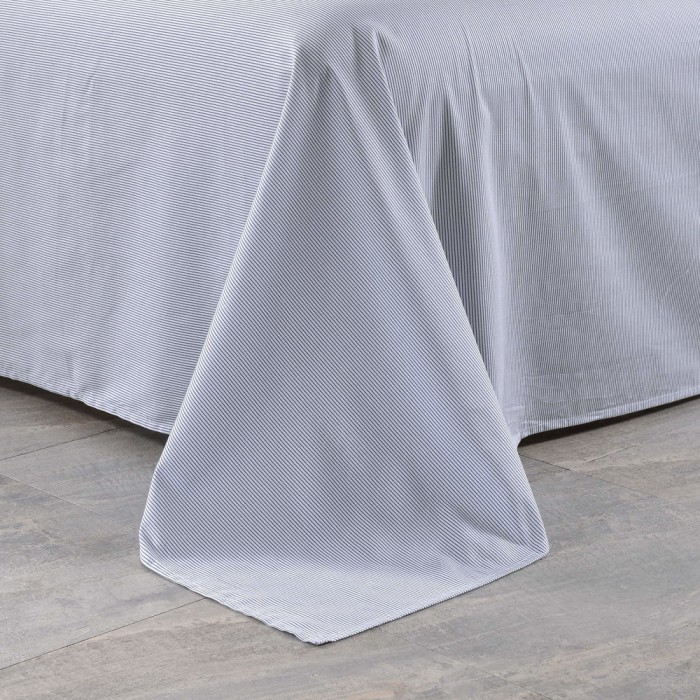 Аверия (голубая) Комплект постельного белья сатин Евро 4н