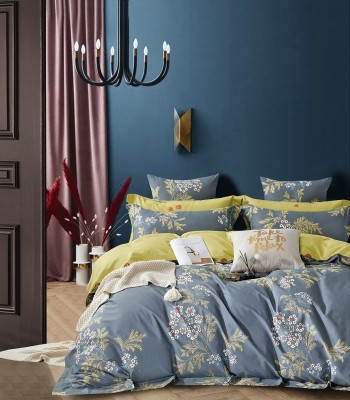 Постельное белье Asabella 1716-7 семейное печатный сатин