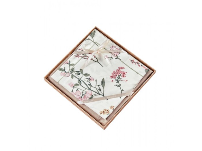 Комплект простыни с двумя наволочками, хлопок 1996-3РS