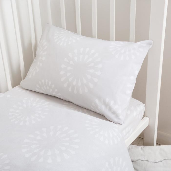 Постельное бельё Крошка Я бейби «Роботы» 147×112 см. 60×120 + 20 см, 40×60 см. 100% хлопок, бязь