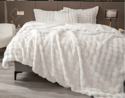 Покрывало декоративное Shinshilla buffy (молоко) 160х220см