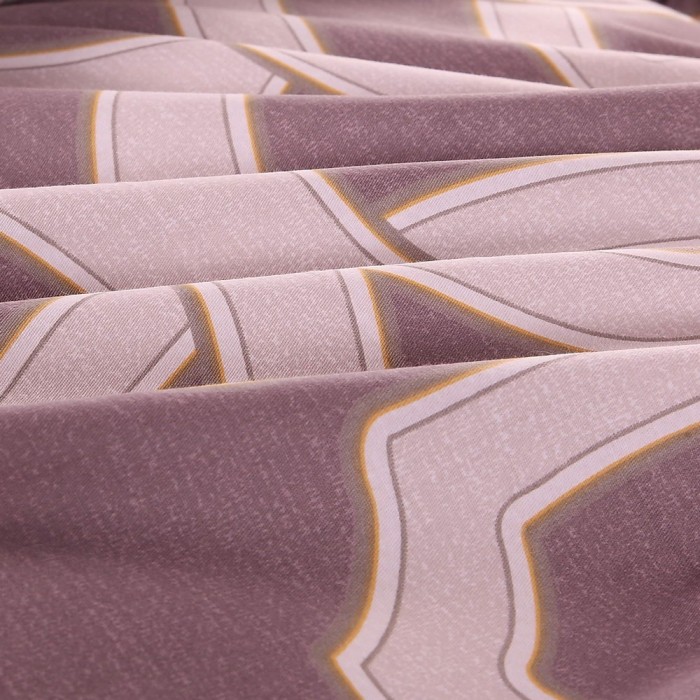 Киану (кофе) Комплект постельного белья сатин Евро 4н