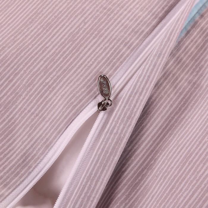 Киану (кофе) Комплект постельного белья сатин Евро 4н