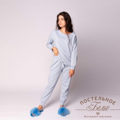 Бриджит женская пижама голубая S