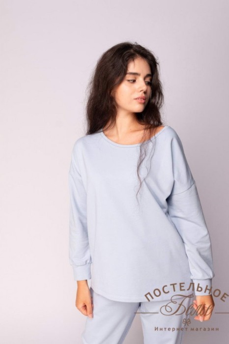 Бриджит женская пижама голубая S
