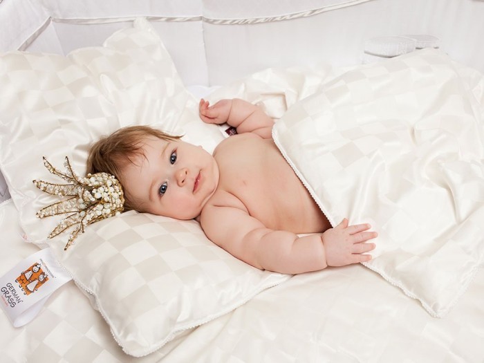 Комплект подушка и одеяло German Grass BABY BATTERFLY BBK-213/215-P и BBK-213-Q