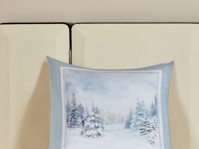 Комплект постельного белья 1,5-спальный, фланель-тенсел 2271-4S