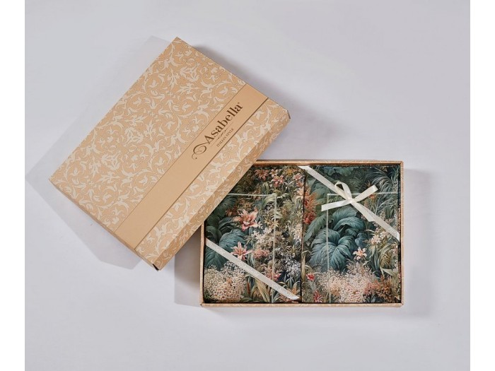 Комплект постельного белья Евро, египетский хлопок Premium 2316-6 