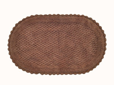 Hanna (кофе) Коврик для ванной кружевной 60х100
