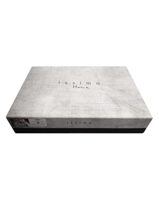 Постельное белье GLENDA терракотовый сатин, 200ТС, 100% хлопок, евро