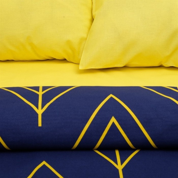 Постельное белье Этель ETP-208-4 Лепесток желтый