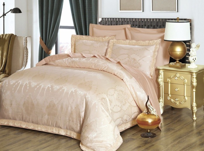 Фабриции №1 Жаккард Евро Комплект постельного белья