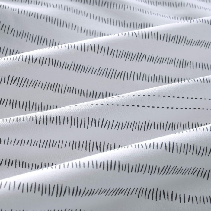 Грасс (белый) Комплект постельного белья сатин Евро 4н