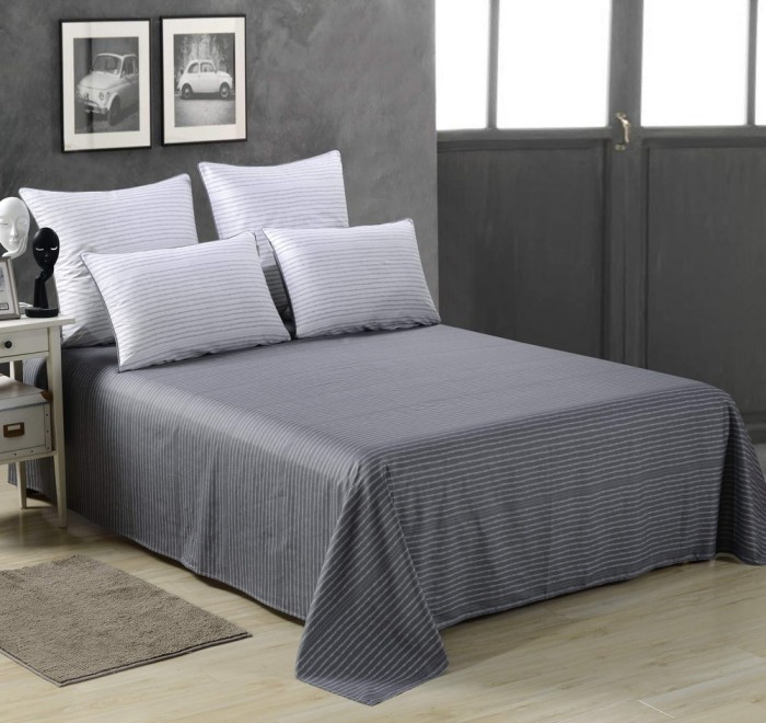 Грасс (белый) Комплект постельного белья сатин Евро 4н