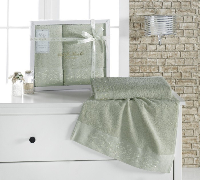 VERNA (зел) 50x90-70х140 Комп. полотенец