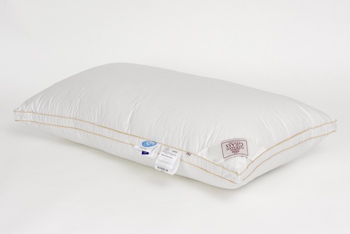 Подушка QUEEN DOWN GRASS средняя c бортиком 50х90