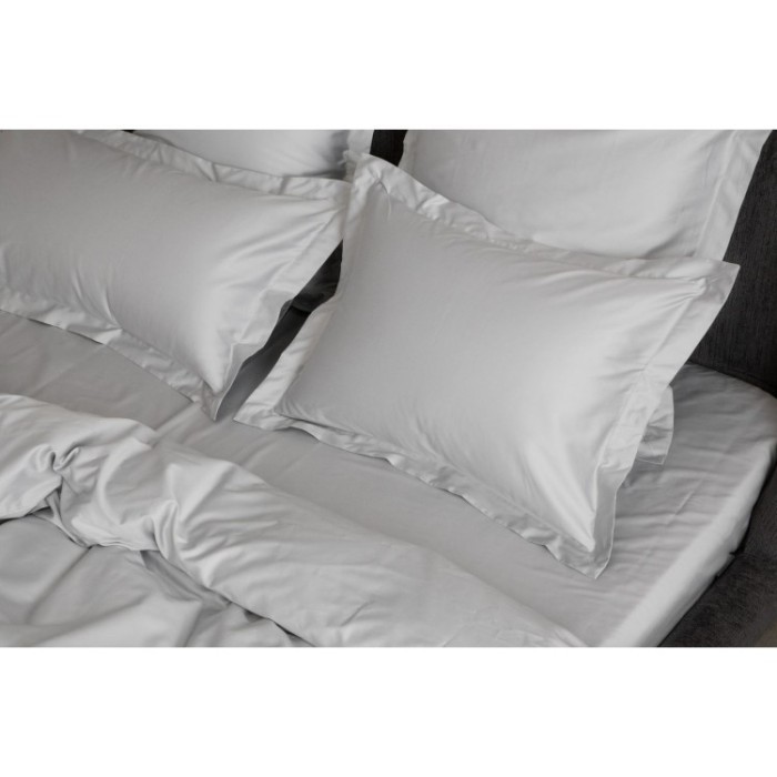 Простыня на резинке Ash grey Allure Grass 180х200x40