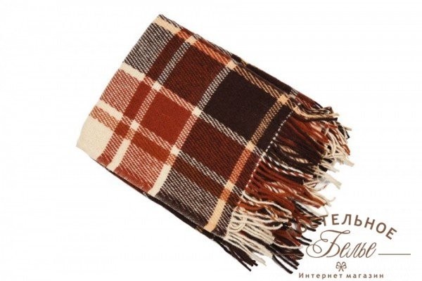 Плед 100% новозеландская шерсть 21-7 140x200