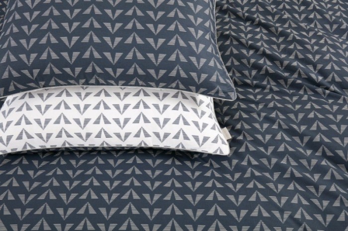 Комплекты постельного белья Мерлин (индиго жемчуг) Евро К-ЕВРО-2716-Z