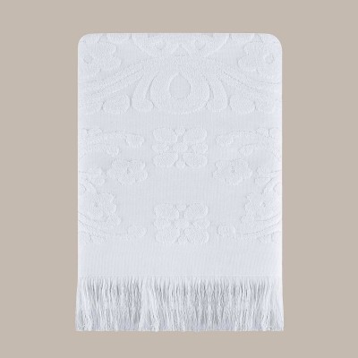 Полотенце Arya С Бахромой 30X50 Isabel Soft Белый