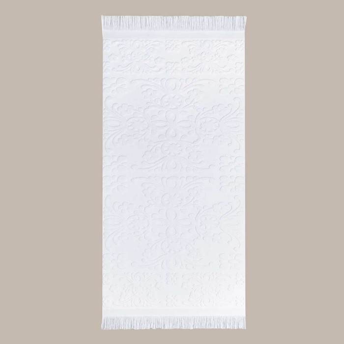 Полотенце Arya С Бахромой 30X50 Isabel Soft Белый
