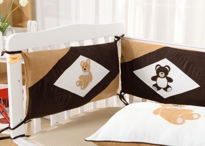 Постельное белье в кроватку DK-24 147 х 112 (c бортиком)