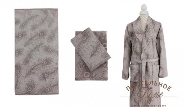 Полотенца ROSEBERRY AMORE Beige-70x140