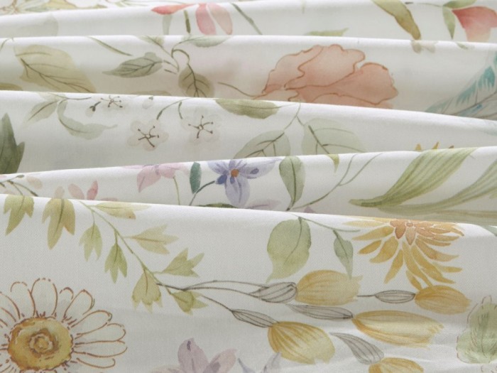 Комплект постельного белья Семейный, сатин с лазерной печатью 2375-7