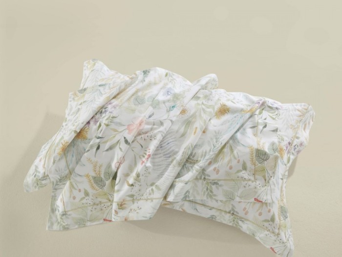 Комплект постельного белья Семейный, сатин с лазерной печатью 2375-7