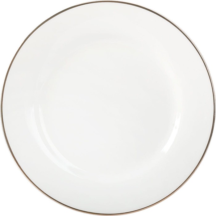 Набор столовой посуды Arya Dory Gold 24 едедмета Белый