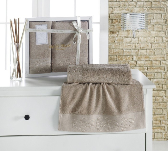 VERNA (кофе) 50x90-70х140 Комп. полотенец