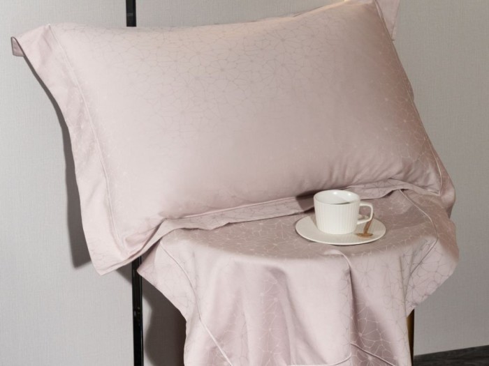 Постельное белье Asabella  полуторное хлопковый жаккард 2058-4S