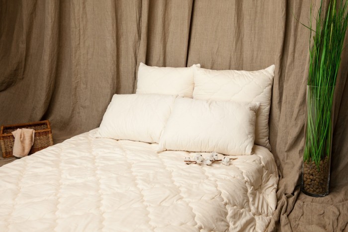 Одеяло стеганое всесезонное "Овечья шерсть" 172 х 205