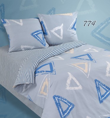 Комплект постельного белья Семейный Поплин 70х70-2шт ПА-4-774