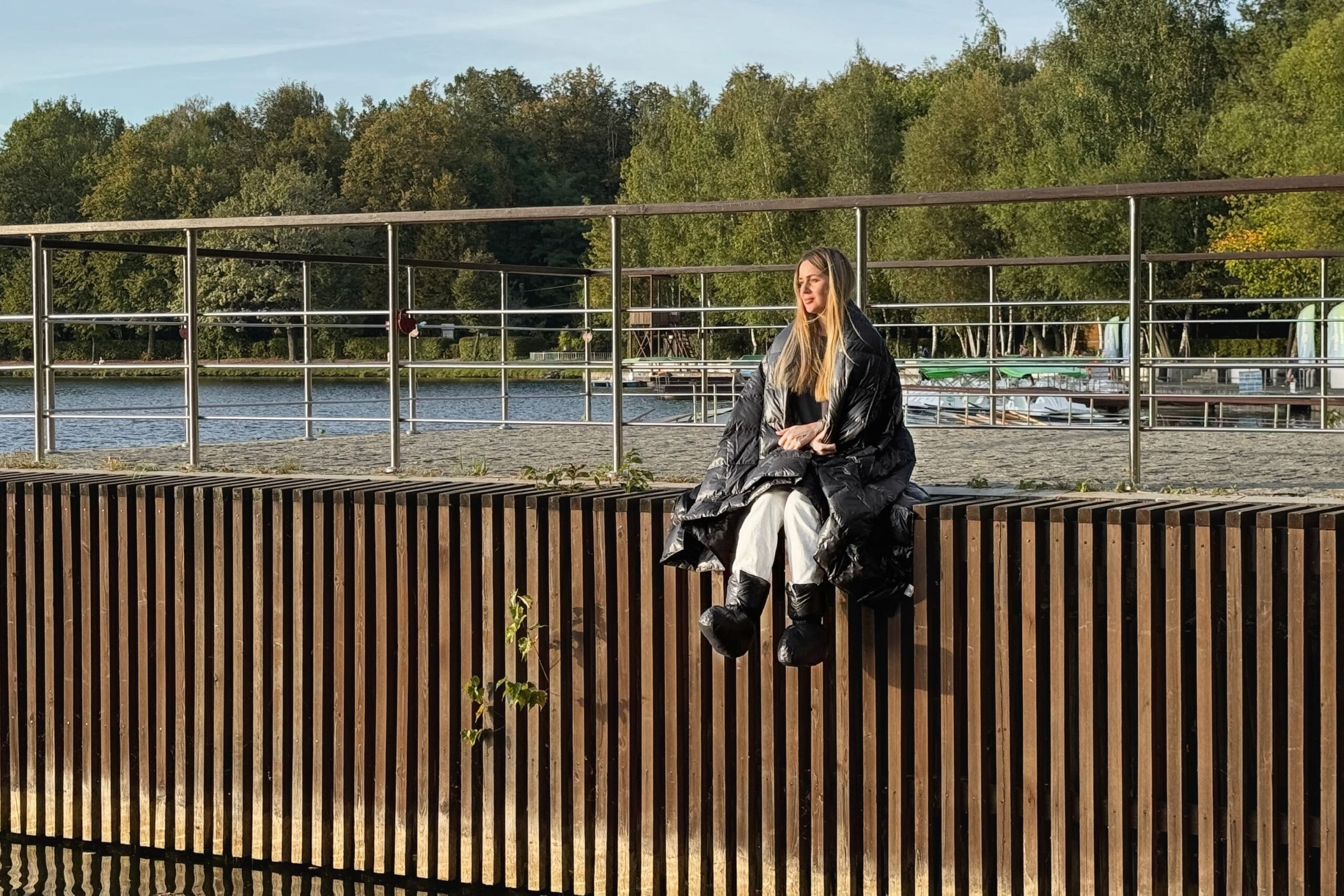 Сапожки-носочки пуховые Comfort Socks Travel Grass Graphite  36-39 р.